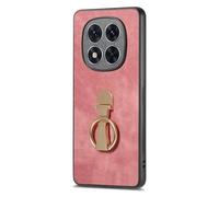 COQUE Funda para Xiaomi Redmi Note 15, Funda Retro a Prueba de Golpes con Soporte Ajustable y Soporte de Anillo, anticaídas, visión multiángulo, Agarre versátil, Funda para Redmi Note 15-Rosa