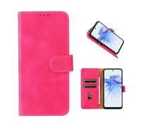 COQUE Funda para ZTE Nubia Neo 3 GT,Diseño de Cartera con Ranura para Tarjetas,Funda de Cuero Suave ZTE Nubia Neo 3 GT-Rosa