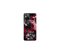 Coque Huawei P60 cazador de demonios Tanjiro Nezuko ataque combate Maniacase