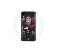 Coque Iphone XR - La Casa De Papel - bella ciao - Suave - Negro - Unisex