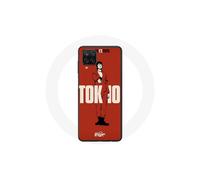 Coque - La casa de papel - Samsung Galaxy A12 - Flexible - Rojo - Protección