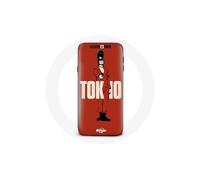 Coque - La casa de papel - Samsung Galaxy J3 2017 - Flexible - Rojo - Protección