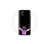 Coque - Maniacase - iPhone 11 - Fórmula 1 Sergio Pérez BWT - Flexible - Negro