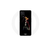 Coque - Maniacase - Oppo A55 4G - One Piece Manga Anime Luffy - Flexible - Negro