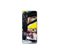 Coque - Maniacase - Oppo A78 5G - Negro - Flexible - Ayrton Senna Mclaren F1