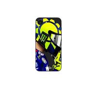 Coque Maniacase Para iPhone 16E super-moto Valentino Rossi MotoGP Casco