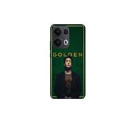 Coque Maniacase Para Oppo Reno 13 Pro 5G Álbum 2024 Dorado jungkook BTS