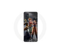 Coque Maniacase para Samsung Galaxy A51 5g Sangoku naruto Luffy one piece Dragon Ball z 3D Anime manga