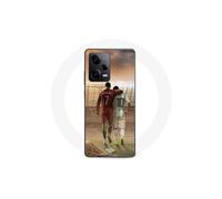 Coque Maniacase para Xiaomi Redmi Note 12 Pro 5G cristiano ronaldo messi goat