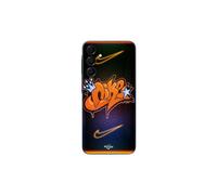 Coque - Maniacase - Samsung Galaxy A16 - Silicone - Flexible - Nike Just Do It Naranja