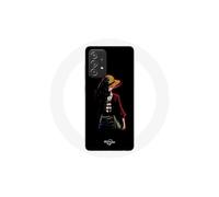 Coque - Maniacase - Samsung Galaxy A33 5G - Manga Anime One Piece Luffy - Negro - Flexible