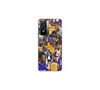 Coque Para Vivo Y76 5G kobe bryant todas las generaciones campeón NBA Maniacase