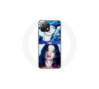 Coque para Xiaomi Mi 11 Lite Blackpink Grupo K-pop Chicas Lisa y Jisoo Lovesick girls póster el álbum