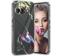 Coque pour Google Pixel 10A 5G Chat Silicone Paillette Antichoc Housse Anti-rayures Protection Bumper Case Ultra Fine Souple Antichoc Étui pour Google Pixel 10A 5G Coque Mince (pájaro)