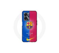 Coque - Realme - V23 - Flexible - Blanco - FC Barcelona & Real Madrid