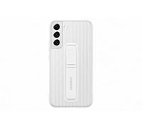 Coque renforcée Fonction stand pour Samsung Galaxy S22+ Blanc