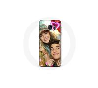 Coque Samsung Galaxy S7 Persigue tus sueños Mía Cáceres y Álvaro Paz ¡Ve! Vive a tu manera