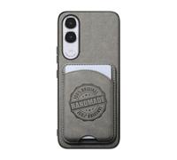 COQUE Tela Fina Vivo V70 FE, Tarjetero Magnético-Gris