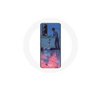 Coque Vivo Y72 Juego del Calamar Seong Gi-hun Número 456 y Cho Sang-woo Número 218