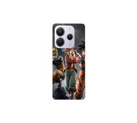Coque Xiaomi Redmi Note 14 5G Sangoku naruto Luffy one piece Dragon Ball z 3D Anime manga Maniacase
