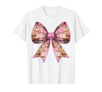 Coqueta Arca de Noé Animales Cristianos Patrón Chica Mamá Camiseta