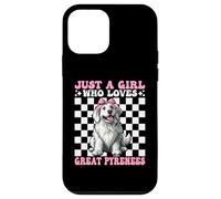 Coqueta con Lazo Rosa de la Marca Just A Girl Who Loves Great Pyrenees Carcasa para iPhone 12 Mini