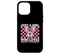 Coqueta con Lazo Rosa de la Marca Just A Girl Who Loves Great Pyrenees Carcasa para iPhone 12 Pro MAX