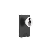 Coqueta de Gato Negro Feline Fright Night para Halloween PopSockets PopWallet para MagSafe