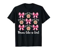 Coqueta lanzadora de hachas de lanzamiento de hachas Throw Like A Girl Camiseta