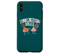 Coqueteando ángulos complementarios divertido profesor de matemáticas Carcasa para iPhone XS Max