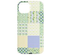 Coquette Botanic Floral Patchwork Quilt Aesthetic Soft Girl Carcasa para iPhone 15 Plus