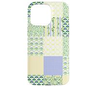 Coquette Botanic Floral Patchwork Quilt Aesthetic Soft Girl Carcasa para iPhone 15 Pro Max