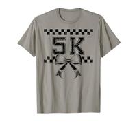 Coquette Bow 5K I'm Ready for 5K Girl Kid Preppy Girly PreK5 Camiseta