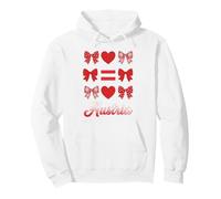 Coquette Bow Bandera austriaca Austria Lindas Niñas Sudadera con Capucha