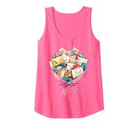 Coquette Bow Correo Portador de Correo Mujer Trabajadora Postal Correo Señora Mam Camiseta sin Mangas