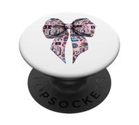 Coquette Bow Ct Radiógrafo Radiografía Rad Tech X-Ray Girl PopSockets PopGrip Adhesivo