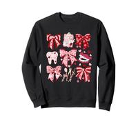 Coquette Bow Dental Hygienist Kawaii Sudadera