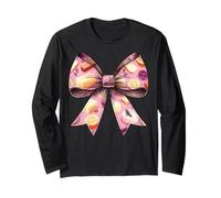 Coquette Bow Fabricante de jabón para hacer jabón con patrón naranja mamá niña Manga Larga