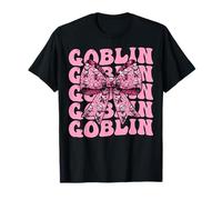 Coquette Bow Goblin Fairycore Girl Mom Día de la Madre Camiseta