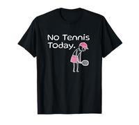 Coquette Bow Humor No Tennis Today Girly Vibes Mujeres Camiseta
