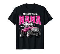 Coquette Bow Monster Truck Nana Graphic Camiseta