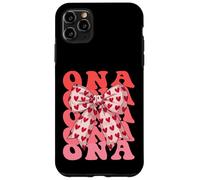 Coquette Bow ONA Nombre Estético Mujer Día de la Madre Diseño Carcasa para iPhone 11 Pro MAX