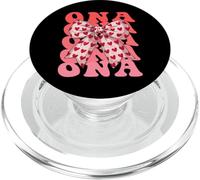 Coquette Bow ONA Nombre Estético Mujer Día de la Madre Diseño PopSockets PopGrip para MagSafe