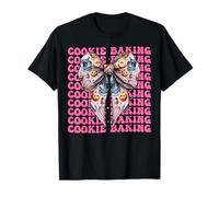 Coquette Bow para hornear galletas, panadera, mamá, mamá Camiseta