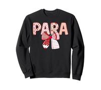 Coquette Bow Pencil para Teacher Aesthetic Back to School Sudadera