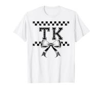 Coquette Bow Preppy I'm Ready for TK First Day of TK Girl Camiseta