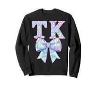 Coquette Bow Preppy I'm Ready for TK First Day of TK Girl Sudadera