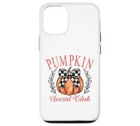 Coquette Bow Pumpkin Thanksgiving Autumn - club de calabaza Carcasa para iPhone 12/12 Pro