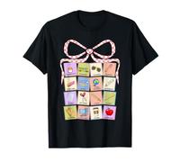 Coquette Bow Spanish Teacher Pastel Pink Aesthetic Camiseta