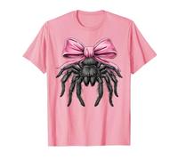 Coquette Bow Tarántula Spider Girl Mom Rosa Día de la Madre Camiseta
